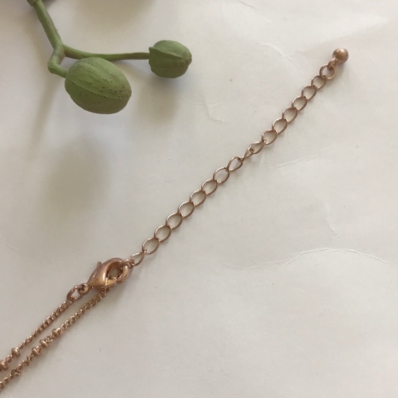 Long Grey Fringe Pendant Necklace - Picture 4 of 7